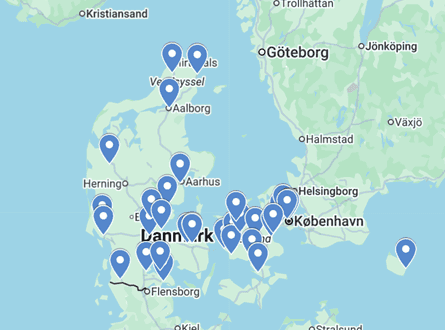 Nytkort Kort over Stop Spild Lokalt madoaser